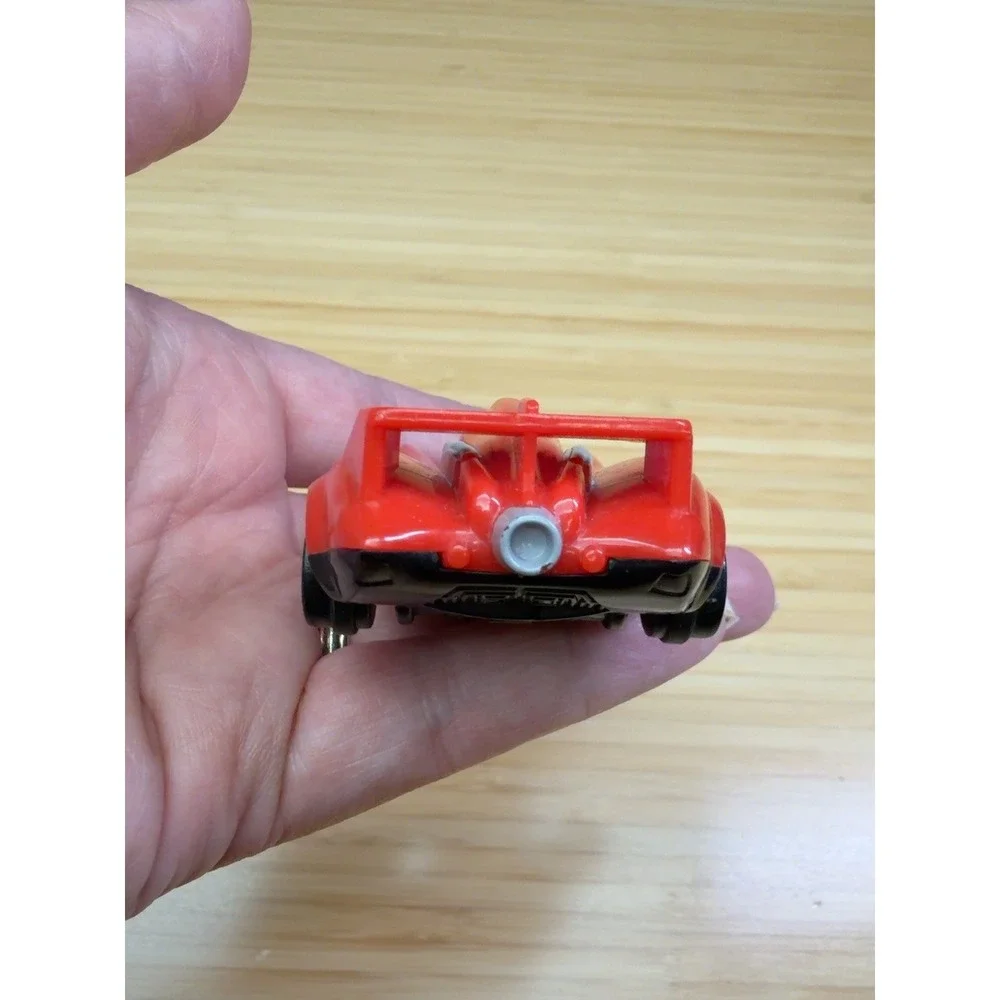 2008 McDonalds Speed Racer Red No 4 Car WBEL Happy Meal Toy Untested
